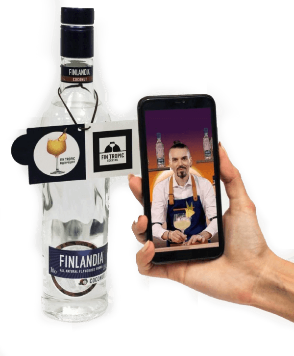 Augmented Reality App for Finlandia Vodka Brand