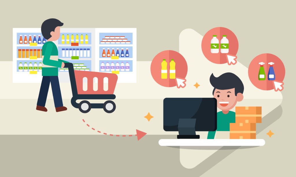 online shopping vs in store shopping